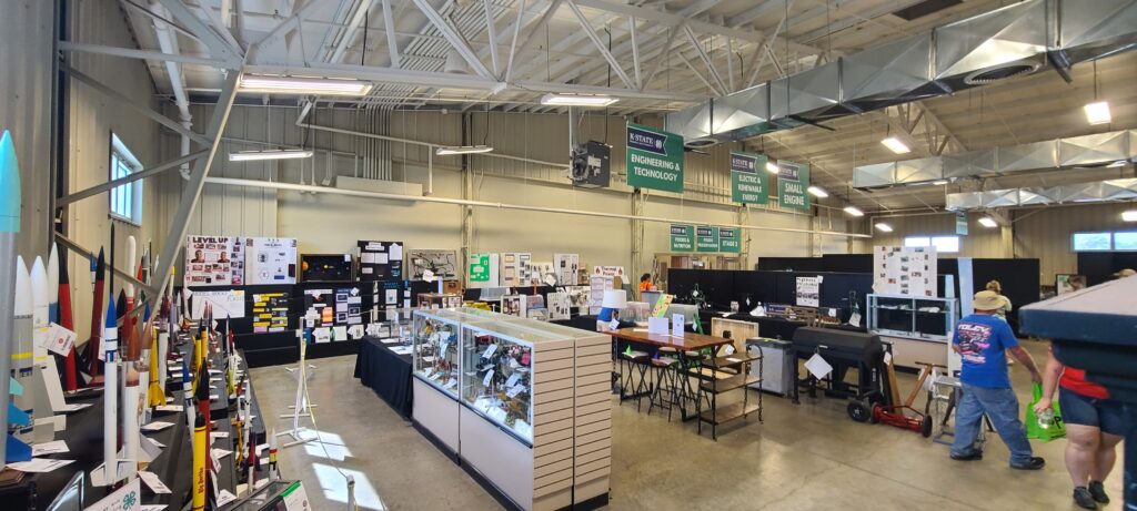 2024 Engineering Technology Space at the Kansas State Fair.